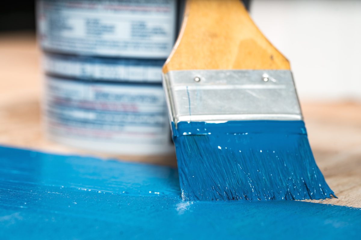 paint brush and painting tips