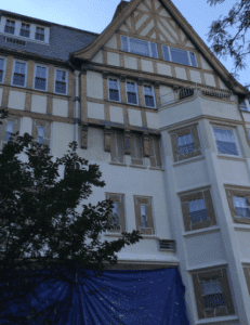 We painted this Bronxville apartment building