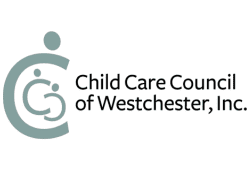 Child Care Council of Westchester logo with stylized parent and child figures