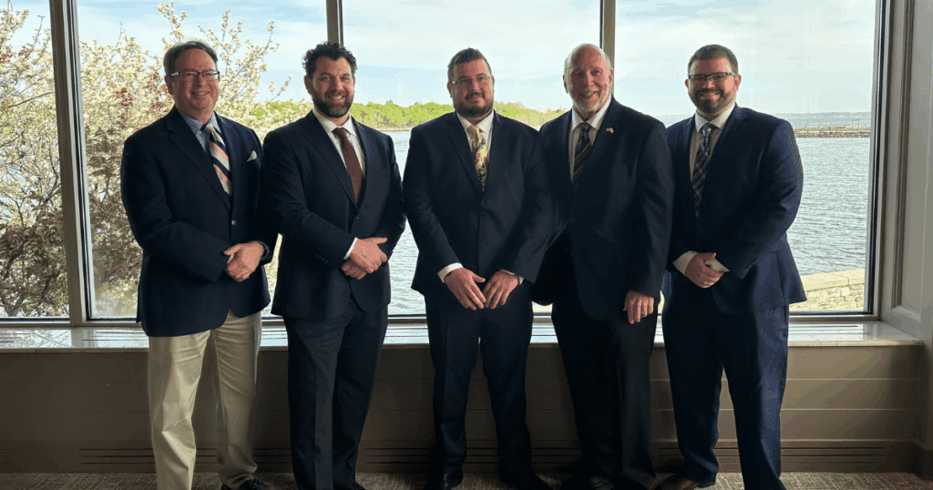 A.G. Williams leadership team honored at the 2025 Small Business Awards by the Westchester Business Council.